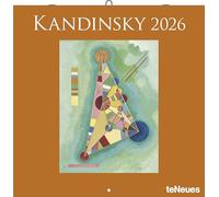 Kandinsky 2026 - Wand-Kalender - Broschüren-Kalender - 30x30 - 30x60 geöffnet - Kunst-Kalender