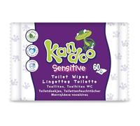 Kandoo Sensitive Flushable Moist Toilet Wipes, 12 x 60 Wipes ( Total 720 ), Biodegradable, Wet Toilet Tissues for Toddlers, Fragrance Free for Sensitive Skin, Multipack