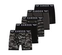Kandor Camobee 5Pk Boxer Shorts Men's