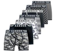 Kandor Jeckers 7Pk Boxer Shorts Men's Colour : Dark Shadow