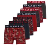 Florid Boxers 7pk Kandor Red S
