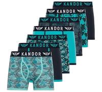 Florid Boxers 7pk Kandor Turquoise L