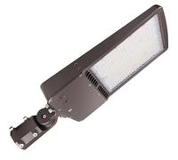 KAnduo 150W LED Parking Lot Light 21000LM Shoebox Area 5700K Dimmable Outdoor Commercial Street Lighting -10KV Surge Protection IP65 100-277V UL DLC Listed(Slip Fitter Mount,300W-120V-5700K)