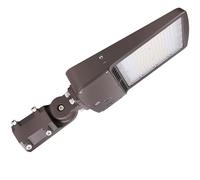 KAnduo 150W LED Parking Lot Light 21000LM Shoebox Area 5700K Dimmable Outdoor Commercial Street Lighting -10KV Surge Protection IP65 100-277V UL DLC Listed(Slip Fitter Mount,150W-120V-5700K)