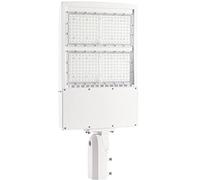 KAnduo 480V 150W LED Parking Lot Lights 21000LM 5000K White Shoebox Area Light Dimmable Outdoor Commercial Street Lighting Fixture with Yoke Mount IP65 UL&DLC Listed(Slip Fitter Mount,300Watts)