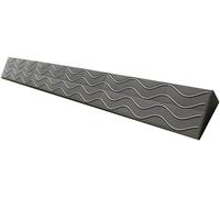 Kanduo anti-slip kerb ramp Indoor door threshold ramp, stair, plastic, home, non-slip textured surface(Grau,100x16x7cm)