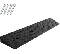 Kanduo anti-slip kerb ramp Rubber Threshold Ramp, Anti-slip Kerb Ramp Mat, Suitable For Wheelchairs, Driveways, Cars, Scooters And Stairs(15 * 4cm/6 * 1.5in)