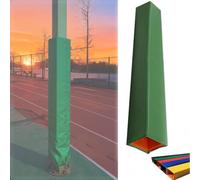 Kanduo Basketball Hoop Post Covers Basketball hoop post pads provide protection with a wrap-around design, ideal for basements and garages(Green,4"x4"(10x10cm))
