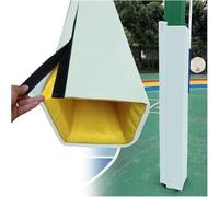 Kanduo Basketball Hoop Post Covers Basketball Pole Padding，Removable All-Weather Column Protector,for Outdoor and Indoor Use,Easy Installation(White H 5ft,6x6(15x15cm))