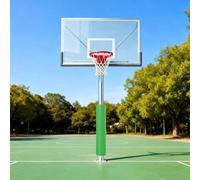 Kanduo Basketball Hoop Post Covers Cylindrical waterproof bollard covers, designed for waterproof wrapping around sports ground walls and canopy poles(Green)