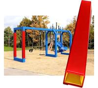 Kanduo Basketball Hoop Post Covers Round Pole Padding for Basketball Hoop Posts，Self-Adhesive Beam Wrap for Safety and Protection(Red,7x7"(18x18cm))