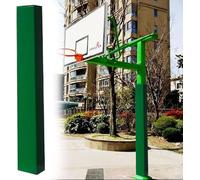 Kanduo Basketball Hoop Post Covers Weatherproof Basketball Pole Padding，Safety Crash Cushion Protector for Garage Basement and Playground Poles(Green,4"x4"(10x10cm))