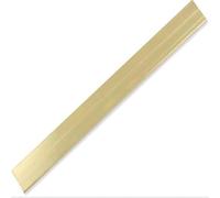 Kanduo brass square flat bar Solid brass flat bar, 6mm thick, 500mm long, polished finish, for wedding decorations(20mm)