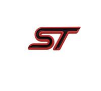 KAnduo Car Front grille Trunk Sticker Emblem Badge Emblems compatible with for Ford Focus MK2 MK3.5 MK4 Kuga Puma Fiesta ST,3 * 1.2cm-B