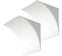 Kanduo Drywall Arch Set of 2 Foam Arch mouldings, Decorative Arch mouldings for Door Frames, Suitable for interiors/corridors (38x38x38cm)