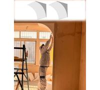 Kanduo Drywall Arch White Arch kit (semicircular), Decorative Arch Moulding, Suitable for Living Rooms, doorframe Corners (36x36x36cm)