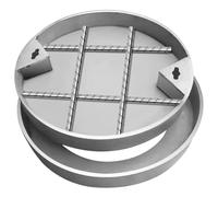 Kanduo invisible manhole cover Invisible Manhole Cover and Frame - Heavy Duty Stainless Steel, Recessed Round Inspection Chamber & Septic Tank Lid(Diameter 27.6in)