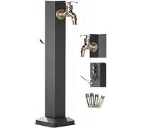 Kanduo Outdoor Water Column Garden Tap，304 Stainless Steel Vertical Square
