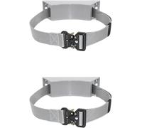 Kanduo Oxygen Cylinder Rack Heavy Duty Gas Cylinder Mount Bracket 1 2 3 4 5 Pcs, Hospital/Commercial/Domestic Propane Tank Holder Rack(Grey,2pcs)