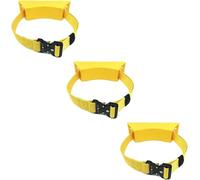 Kanduo Oxygen Cylinder Rack Heavy Duty Gas Cylinder Mount Bracket 1 2 3 4 5 Pcs, Hospital/Commercial/Domestic Propane Tank Holder Rack(Yellow,3pcs)