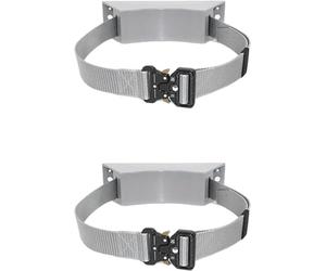 Kanduo Oxygen Cylinder Rack Heavy Duty Gas Cylinder Mount Bracket 1 2 3 4 5 Pcs, Hospital/Commercial/Domestic Propane Tank Holder Rack(Grey,2pcs)