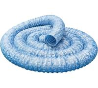 Kanduo Perforated French Drain Pipe Flexible Permeable French Drain Pipe, Underground, with Built-in Steel Wire,13m