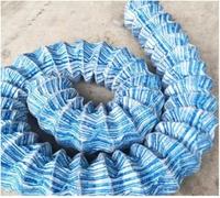 Kanduo Perforated French Drain Pipe French Drain Pipe, 6-inch Perforated, Expandable Underground Hose, for Yards, Gardens, Lawns, and Land,10m/32.8ft
