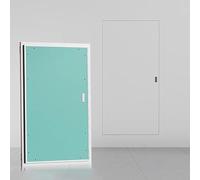 Kanduo Plumbing Access Door Access Panel Aluminum Drywall Access Panel Door, Gypsum Board Hidden Door Paintable, Plumbing Service Shaft Hole Cover(600x800mm/23.6x31.5in)
