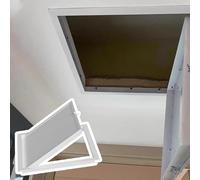 Kanduo Plumbing Access Door Access Panel Ceiling/Wall Access Hole Panel Cover, Pipe Metal Access Plate Service Door, Knob Switch Attic Hatch Door(60x60cm/23.6x23.6in)