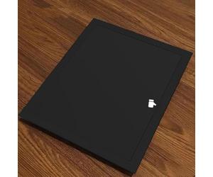 Kanduo Plumbing Access Door Access Panel Click Open Access Hole Cover Plate for Wall Tile, Plumbing Electrical Service Door(25x25cm/9.8x9.8in)
