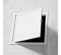 Kanduo Plumbing Access Door Access Panel Drywall Access Panel Cover with Swivel Switch, Plumbing Inspection Hole Plate, White Opening Flap(50x50cm/19.7x19.7in)