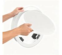 Kanduo Plumbing Access Door Access Panel Drywall Round Access Panel Magnetic, Plumbing Access Hole Cover Attic Door(6inch/150mm)