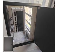 Kanduo Plumbing Access Door Access Panel HVAC Duct Access Service Door Aluminium, Metal Easy Access Panel for Alarm Plumbing(30x80cm/12x32in)