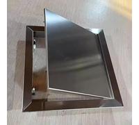Kanduo Plumbing Access Door Magnetic Flush Mount Access Panel，304 Stainless Steel Access Hatch，Loft Kitchen Inspection Door for Wall Floor Ceiling(35x35cm(14x14in))