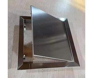 Kanduo Plumbing Access Door Magnetic Flush Mount Access Panel，304 Stainless Steel Access Hatch，Loft Kitchen Inspection Door for Wall Floor Ceiling(20x20cm(8x8in))
