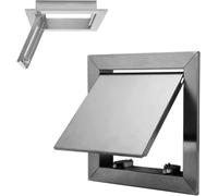Kanduo Plumbing Access Door Metal Wall or Ceiling Access Panel with Frame, Small Plumbing Door in Outdoor Kitchen Island Access(35x35cm/13.8x13.8in)