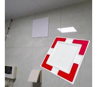 Kanduo Plumbing Access Door Self Adhesive Access Panel for Bathroom，Wall Ceiling Bathtub Small Access Door Hatch for Tile(100x150mm (4x5.9in))