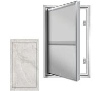 Kanduo Plumbing Access Door Tile Wall Access Cover Plate with Frame & Push-Lock，Loft Kitchen Shower Access Panel Hatch，Recessed Inspection Door(12x16in (30x40cm))