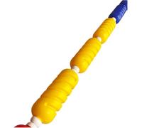 Kanduo Swimming Pool Safety Separator Rope Floating pool safety barrier, pool wave-proof buoy line, dividing shallow water area from deep water area(Nylon Rope,60ft/18m)