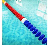 KAnduo Swimming Pool Safety Separator Rope Swimming pool lane buoys, indoor and outdoor swimming pool buoy marking lines(5m (16.4ft))