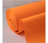 Kanduo Wedding Aisle Runner, Cuttable Indoor Outdoor Party Decoration, Anti-tear Reception Ceremony Stage Roll Disposable Carpet party carpet(Orange,1.5x50m)