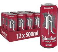 Kandy Collection Relentless Cherry Energy Drink Can 500ml Pack of 12
