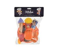KandyToys 16 Piece Pretend Play Kitchen Toy Food Set | Kids Toys