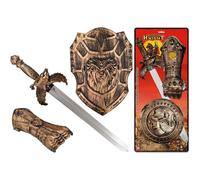 Kandy Toys Battlefield Knight Sword Shield & Gauntlet Set Kandy Toys Multicolor