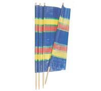 Kandy Toys Four Pole Windbreak 4Ft Tall (4 Pole) Multi One Size