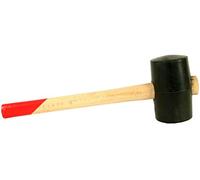Kandy Toys Out There! 16oz Rubber Mallet with Hardwood Handle, TY8001