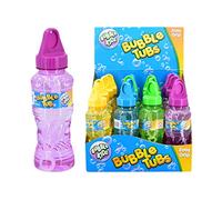 Kandy Toys Transparent Bubble Tubs 8oz - 4 Assorted Colours