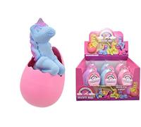 Kandy Toys TY1557 Large Growing Unicorn in Egg (3 Asst Colours) in D/Box, Various