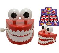 Kandy Toys TY9969 Wind Up Chattering Teeth (Large)