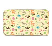 KandyToys 1.5m x 1.2m Baby Play Mat - Padded Waterproof Nursery Mat